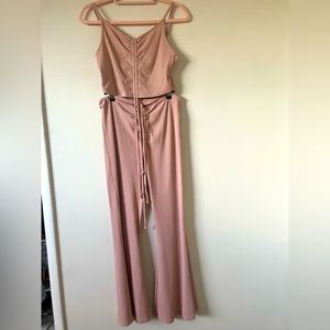 Pink Two Piece Pant Matching Set Size XL